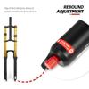 GXFWJD 26 27.5 29 Inch MTB Bike Suspension Fork Travel 135mm Downhill Fork Rebound Adjust Double Shoulder DH Air Straight 1-1/8 Ultralight Bicycle Shock Absorber Delivery from USA view 4
