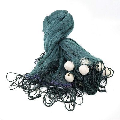 6.5 x 33 ft /10 x 65 ft Polyester Seines, 0.59 Mesh Fishing Gill Nets Beach Seine Drag Nets Fishing Equipment with PVC Foam Float Bobbers Lead Sinkers for Ponds, Creeks, Rivers