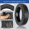 YBang 60/70-6.5 Solid Tubeless Tire with Valve with Built-in Live Glue Repairable for Segway Ninebot Max G30 Scooter 10 inch Self Repairing Non-slip Tire (1 Pce) view 3