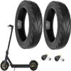 YBang 60/70-6.5 Solid Tubeless Tire with Valve with Built-in Live Glue Repairable for Segway Ninebot Max G30 Scooter 10 inch Self Repairing Non-Slip Tire (2 pcs) view 1