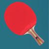 LINGOSHUN Ping Pong Paddle Set with Racket Case,Comfortable Handle,Table Tennis Rackets for Amateur Entertainment / 2 Player Set/C view 3