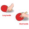LINGOSHUN Ping Pong Paddle Set with Racket Case,Comfortable Handle,Table Tennis Rackets for Amateur Entertainment / 2 Player Set/C view 4