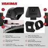 Yakima 4 Pack Roof Rack Towers, Rooftop Rail Accessories for Extended Cargo Capacity, Compatible w/Vehicles w/Raised Side Rails, Timberline Towers view 4
