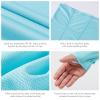 BASSDASH UPF 50+ Mens Long Sleeve Fishing Shirt with Mask UV Neck Gaiter Hoodie Turquoise view 4