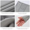 BASSDASH UPF 50+ Mens Long Sleeve Fishing Shirt with Mask UV Neck Gaiter Hoodie Ash Grey view 4