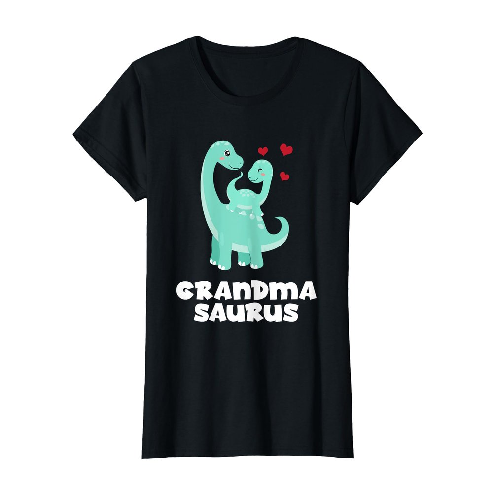 Grandmasaurus Funny Dinosaur Baby Shower Grandma New Baby T-Shirt