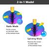 PRIOR FITNESS Premium Dance Pole Removable 45mm Spinning & Static Dancing Pole Heavy-Duty Steel Pole Dancing Pole, Adjustable Height Professional Grade Excellent for Home Exercise Club Gym Colorful view 3