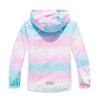 BINPAW Girls Lightweight Softshell Windbreaker Jacket Cartoon Printting Hooded Outerwear, Light pink, 10-12 Years/Tag 150 view 2