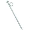 AB Tools Heavy Canal Mooring Iron Peg Full Ring Galvanised Pin Cleat Anchor River Boat view 1