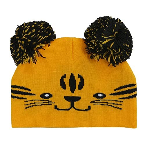 Arctic Gear Made in The USA Infant Specialty Hats Tiger with Double Poms