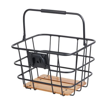 Zefal Classic Front Basket, Black, 20L
