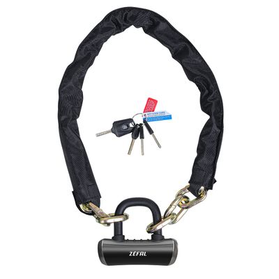 Zefal 4948 K-Traz M18 Chain Lock, Black, 1100cm