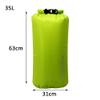 1 PCS Floating Waterproof Dry Bag, 3L/5L/10L/20L/35L Lightweight Waterproof Bag Drybag Sack for Beach, Fishing, Kayaking, Boating, Hiking, Camping (Green,35L) view 2