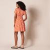 Amazon Essentials Women's Surplice Dress (Available in Plus Size), Red Floral Print, Small view 2