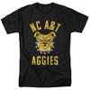 North Carolina A&T State University Official Aggies Logo Unisex Adult T Shirt,Black, 5X-Large view 1