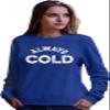 Go All Out 3X-Large Royal Adult Always Cold Funny But True Sweatshirt Crewneck view 1