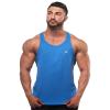 Jed North Men's Quick Dry Microfiber Bodybuilding Stringer Tank Top Weight-Training Y-Back Racerback,Blue,3X-Large view 1