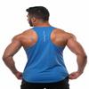 Jed North Men's Quick Dry Microfiber Bodybuilding Stringer Tank Top Weight-Training Y-Back Racerback,Blue,3X-Large view 2