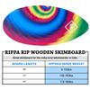 RIP 41" Tie Dye Wooden Skimboard view 3