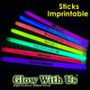 Glow With Us 12" White Industrial Grade Jumbo Light Sticks, 250 Count view 4