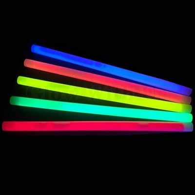 Glow With Us 12" Assorted Industrial Grade Jumbo Light Sticks, 250 Count