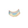 Iridescent multicolor rave cutout strappy fitted bottoms (Medium) view 1