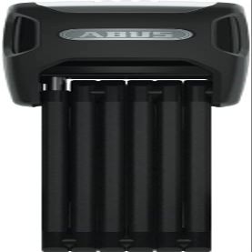 ABUS Folding Lock-Bordo XPLUS Alarm 6000KA/90 BK SH (3') (61500)
