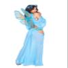 5047 - 2pc Fairy Butterfly Fantasy Small / Blue view 2