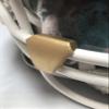Champs Helmet Gold Football Visor Clips- Display Only Not for Field Use view 4