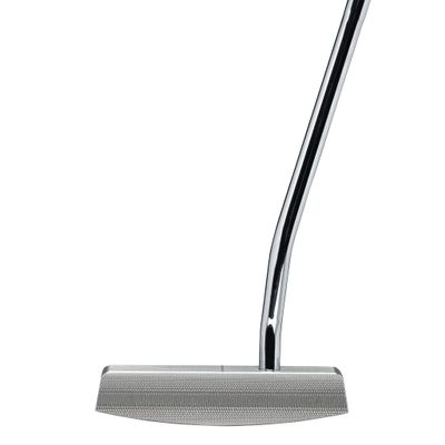 Bell II F-410 Full Offset Oversize Blade Golf Putter + Tacki-Mac Black Pistol Standard Grip (Right, 39)