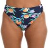 Sunshine 79 Women's High Waist Pant Bikini Swimsuit Bottom, Multi//Peace, Love & Peaches, 4 view 1