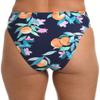 Sunshine 79 Women's High Waist Pant Bikini Swimsuit Bottom, Multi//Peace, Love & Peaches, 4 view 2