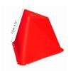 Agility Training Cone 12cm/4.7Triangular Plastic Cone,Football Basketball Roller Skating Agility Obstacle Cone,Can Be Stacked and Stored,6 Pieces (Color : 6pcs) view 2