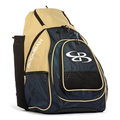 Boombah Squadron Bat Pack Navy/Vegas Gold