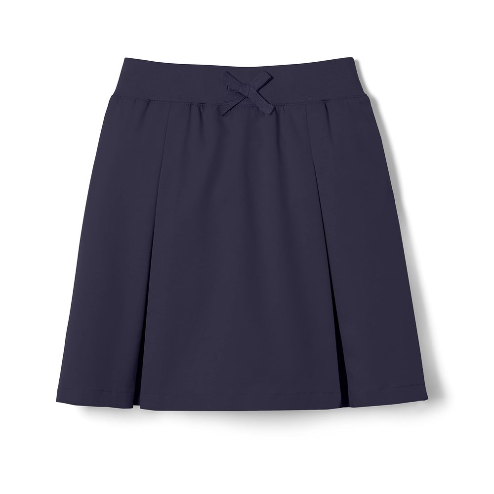 French Toast Girls Uniform Skirts, G Pull-On Kick Pleat Scooter, Navy, 8