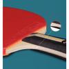 LINGOSHUN Ping Pong Racket Set,Flared Handle,Portable Table Tennis Bats for Amateurs,Beginners,ITTF Approved / 1 Pack/Long Handle view 2