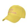 Adjustable Design Your Own Curved Brim Hat-Yellow, Custom Name Text Word, for Travel Beach Style 26 view 1