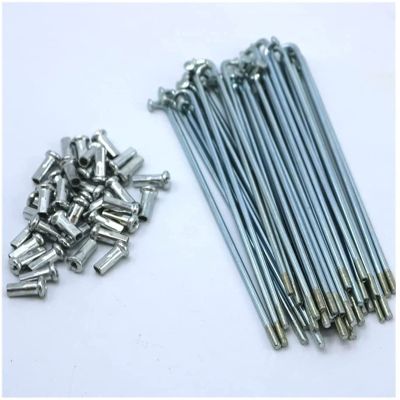 chensong Spokes Nipples Bike Spokes Electric 12G Diameter 2.5mm Length 56-240mm Spokes #45 Steel + Nipples 37pcs/lot Spokes Fit Fit Fit Fit for Bikes Cycling Spokes(165mm)