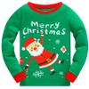 Akyzic Children Pyjamas Christmas Little Boys Pajamas Sets 100% Cotton Long sleeve Pjs Holiday Outfits Set(Santa Claus-6416 6t) view 2