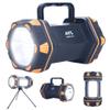 AYL LED Camping Lantern Rechargeable, Camping Flashlight 8 Light Modes, 4800mAh Power Bank, Waterproof, Lantern Flashlight for Emergency, Hurricane, Power Outages, USB Cable with Tripod Included view 1