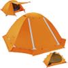 Clostnature Lightweight Backpacking Tent - 2 Person 4 Season Ultralight Waterproof Camping Tent, Large Size Easy Setup Tent for Winter, Cold Weather, Family, Outdoor, Hiking and Mountaineering view 1