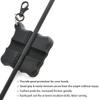 ZSHJGJR Archery Arrow Puller Gripper Target Remover Rubber with Belt Clip for Archery Bow Maintenance Accessories (Black) view 2