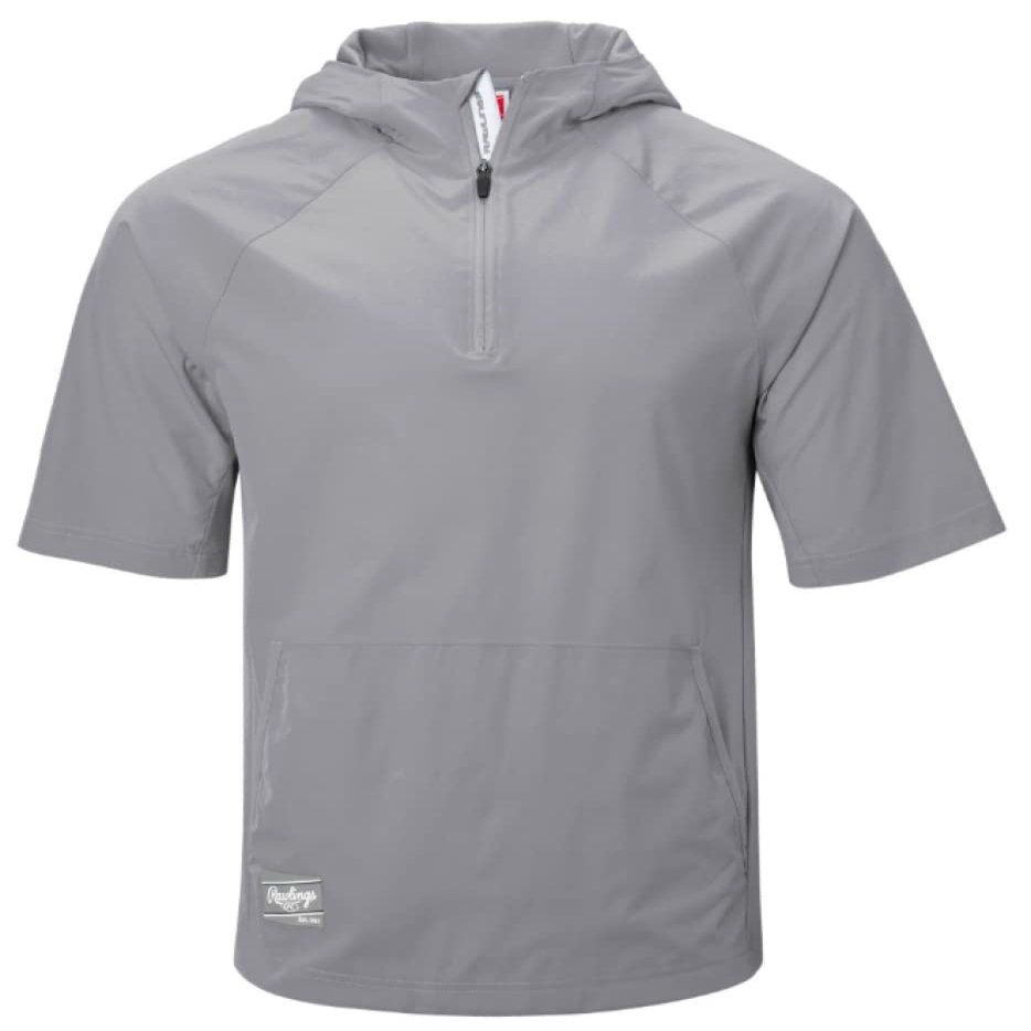 Rawlings | Men's COLORSYNC Short Sleeve Jacket | Medium | Blue Grey