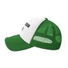 PrintOnDemand Adjustable Design Your Own Mesh Trucker Hat-Green, Custom Personalized Text Cotton Dad Hats, Style Unisex Adjustable Style 08, One Size view 4