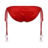 ACSUSS Men's Velvet Christmas Santa Claus Underwear Cosplay Lingerie Briefs 2# Red Large view 2