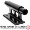 MBP Versatile Bike Block - Thru AXLE (15x110 12x100 15x100 15x150 12x110) & Quick Release 9x100mm - Bicycle Truck Bed/Storage - Version 2 New Sizes Added view 2
