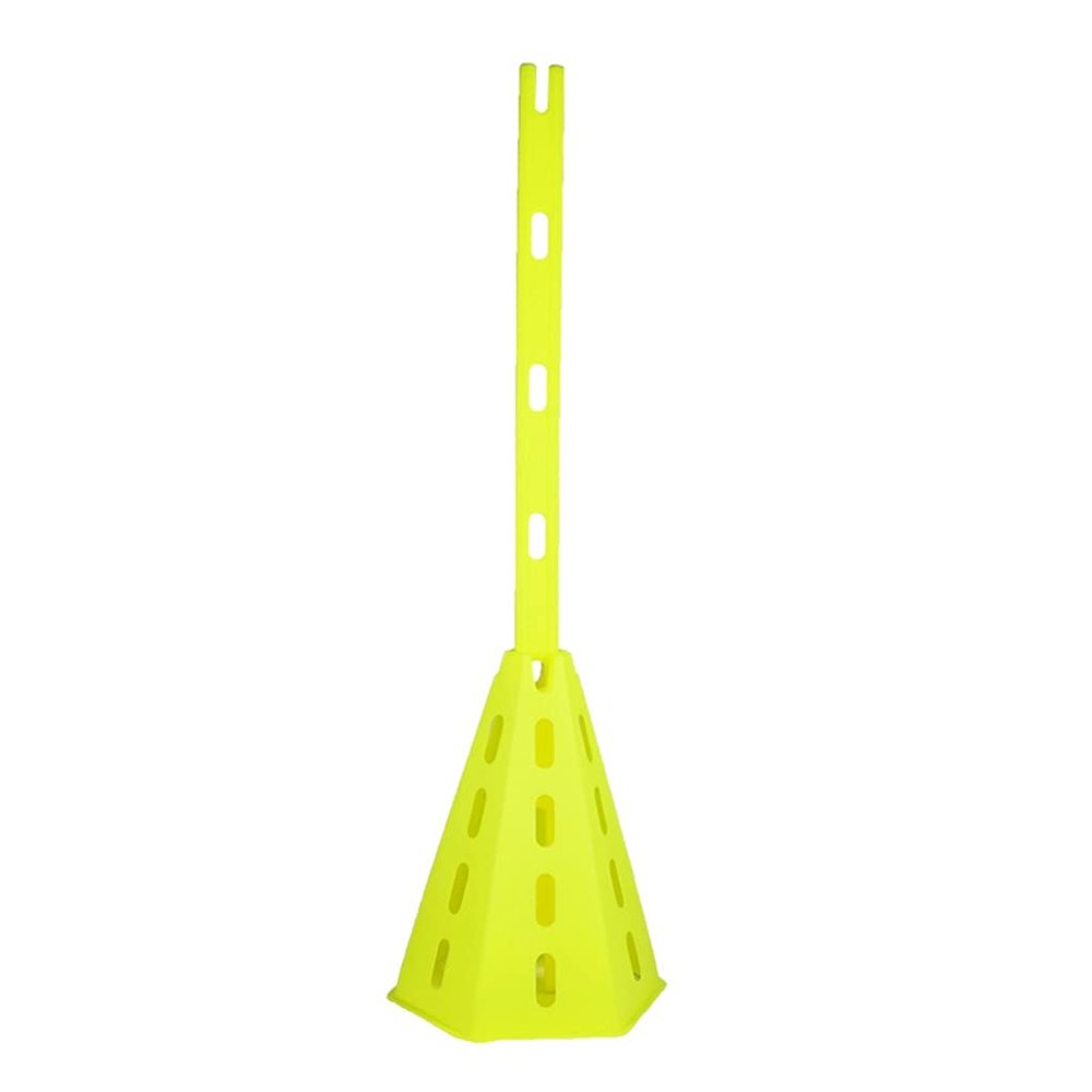 Agility Training Cone Football Training Cones and Hurdles,Agile Obstacle Cone with Adjustable Height,Children's Sensory Integration Training Equipment (Color : 1 Rod 1 Barrel)
