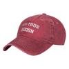 Customize Cowboy Hat-Red, Place Your Own Text and Image, Running Sports Hat Style 30 view 2
