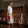 French Toast Girls Uniform Skirts, G Pull-On Kick Pleat Scooter, Khaki, 16 view 3