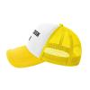 PrintOnDemand Custom Design 3D Print Mesh Trucker Hat-Yellow, Custom Name Text Word, Bridal Wedding Party Summer Beach Hats Style 07, X007_CJ63=_11452_20210929_Yellow, One Size view 4